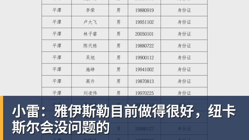 PG电子官方网站小雷:雅伊斯勒目前做得很好,纽卡斯尔会没问题的